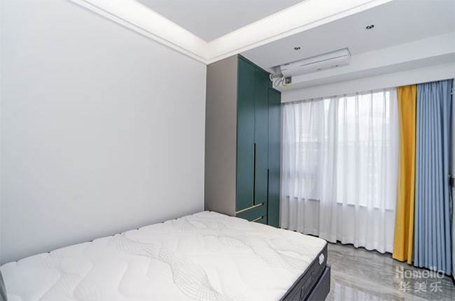 119㎡四居，簡約格局+互動式功能房，生活娛樂兩不誤